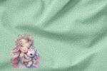 Vorbestellung * Sweet Girl with Unicorn - Eigenproduktion - Mint